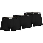 BOSS Kalsonger 6P Cotton Stretch Trunks Svart bomull X-Large Herr