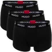 HUGO Kalsonger 3P Triplet Trunk Svart bomull X-Large Herr