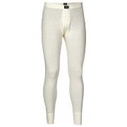 JBS Långkalsonger Wool Long Johns With Fly Creme ull Medium Herr