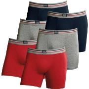 Jockey Kalsonger 6P Cotton Stretch Boxer Trunk Blandad Färg bomull XX-...