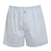 Jockey Kalsonger Woven Poplin Boxer Shorts Vit rutig bomull Large Herr