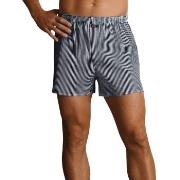 Jockey Kalsonger Woven Poplin Boxer Shorts Randig bomull Large Herr