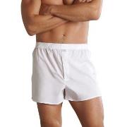 Jockey Kalsonger Woven Poplin Boxer Shorts Vit bomull Large Herr