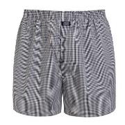 Jockey Kalsonger Woven Poplin Boxer Shorts Marin Rutig bomull Large He...