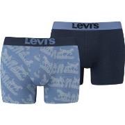 Levis Kalsonger 2P Base Seasonal Boxer Blå bomull Large Herr