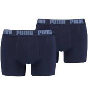 Puma Kalsonger 2P Basic Boxer Marin bomull X-Large Herr