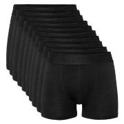 Resteröds Kalsonger 10P Bamboo Boxer Brief Svart Large Herr