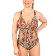 Missya Lucca Swimsuit Orange mönstrad 36 Dam