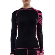 Salming Baselayer LS Tee Women Svart/Rosa polyester Small Dam