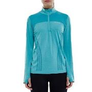 Salming Seamless Halfzip Women Turkos XS/S Dam