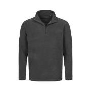 Stedman Active Fleece Half-Zip For Men Grå polyester XX-Large Herr