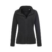 Stedman Active Fleece Jacket For Women Svart polyester Medium Dam