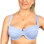 Sunseeker Rustic Sweetheart Underwire Bikini Bra Ljusblå polyamid D 44...