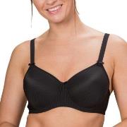 Trofe Sanna Underwire Stripe Bra BH Svart D 80 Dam