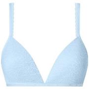 Calvin Klein BH CK One Lace Triangle Bra Ljusblå Small Dam