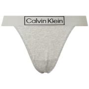 Calvin Klein Trosor Reimagined Heritage High Leg Thong Grå Small Dam