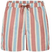 Resteröds Badbyxor Recycled Swimshorts Rosa/Blå polyester Medium Herr