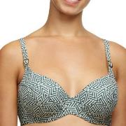 Femilet Aztec Java Sustainable UW Bikini Bra Grön Mönstrad polyamid G ...