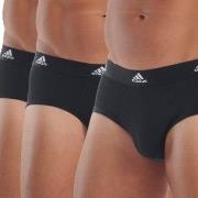 adidas Kalsonger 3P Active Flex Cotton Brief Svart bomull Medium Herr