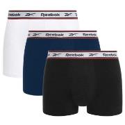 Reebok Kalsonger 3P Barlow Sports Trunk Svart/Marin/Vit bomull Medium ...