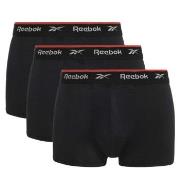 Reebok Kalsonger 3P Redgrave Sports Trunk Svart polyester Medium Herr