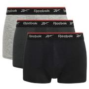 Reebok Kalsonger 3P Redgrave Sports Trunk Svart/Grå polyester Small He...