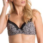 Trofe Laila Fashion Underwire Bra BH Svart mönstrad C 75 Dam