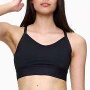 Kari Traa BH Fröya Wool Sports Bra Svart polyester Large Dam