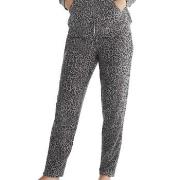 Damella Knitted Lounge Pants Leopard Medium Dam