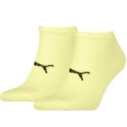 Puma Strumpor 2P Sport Light Sneaker Socks Gul Strl 43/46