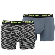 Puma Kalsonger 2P Men Formstrip Boxer Blå bomull X-Large Herr