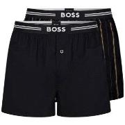 BOSS Kalsonger 2P EW Boxer Shorts Svart polyester Medium Herr