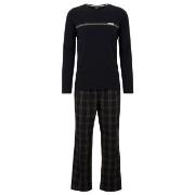 BOSS Urban Long Night Set Svart bomull Medium Herr