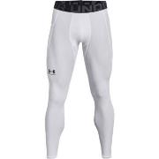 Under Armour HeatGear Compression Leggings Vit Large Herr