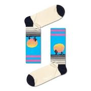 Happy socks Strumpor Sunset Sock Vit/Blå Strl 36/40