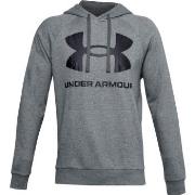 Under Armour Rival Fleece Big Logo Hoodie Grå Small Herr