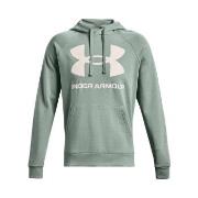 Under Armour Rival Fleece Big Logo Hoodie Ljusgrön Medium Herr