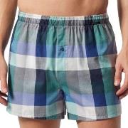 Schiesser Kalsonger 2P Fun Prints Boxer Shorts Blå/Grön bomull Large H...