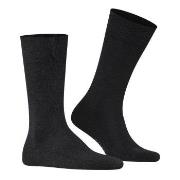 Falke Strumpor Sensitive London Socks Antracit bomull Strl 47/50 Herr