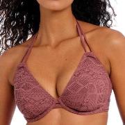 Freya Sundance Bandless Halter Bikini Top Brun polyamid E 75 Dam