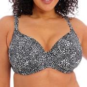 Elomi Pebble Cove Underwire Plunge Bikini Top Svart G 90 Dam