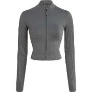 Calvin Klein Sport Seamless Zip Up Jacket Grön polyamid X-Large Dam