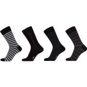 JBS Strumpor 4P Cotton Socks Svart/Grå Strl 40/47 Herr