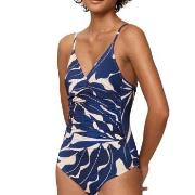 Triumph Summer Allure Padded Swimsuit 01 Vit/Blå C 46 Dam