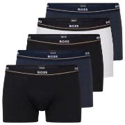 BOSS Kalsonger 5P Cotton Boxer Trunks Flerfärgad bomull Large Herr