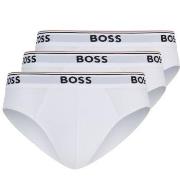 BOSS Kalsonger 3P Power Brief Vit bomull X-Large Herr