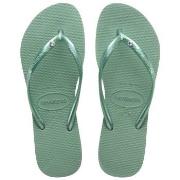 Havaianas Slim Crystal SW II Grön Strl 39/40 Dam