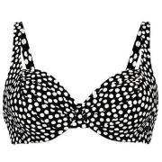 Rosa Faia Summer Dot Bikini Top Svart/Vit G 38 Dam