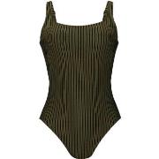 Rosa Faia Holiday Stripes Swimsuit Oliv polyamid C 42 Dam