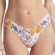 Hanky Panky Trosor Printed Low Rise Thong Vit m Blommor nylon One Size...